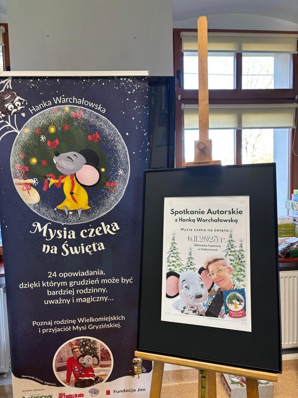 Spotkanie autorskie z Hanką Warchałowską