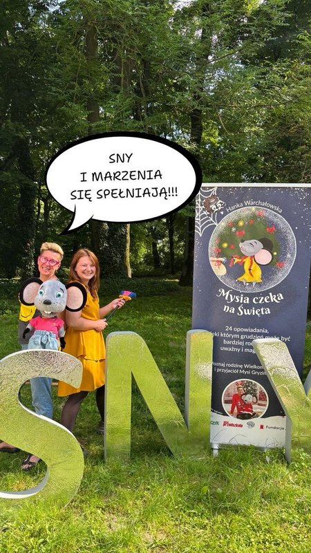 Sny i marzenia się spełniają - Mysia na festiwalu