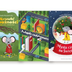 Zestaw 3 książek Mysi Gryzińskiej